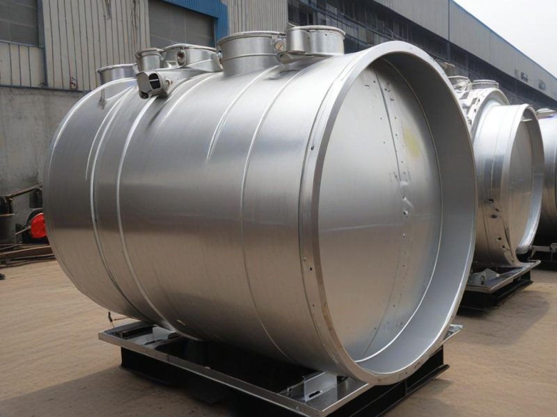 Aluminium Round Hydraulic Tanks